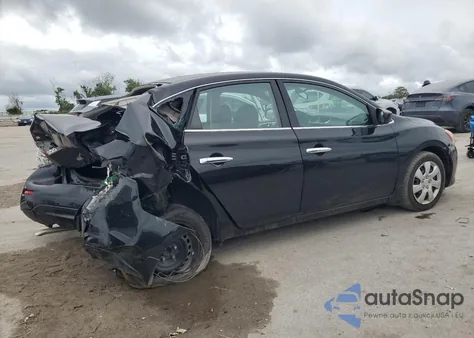 2015 Nissan Sentra S из США, поврежденный, VIN 3N1AB7AP5FY287095